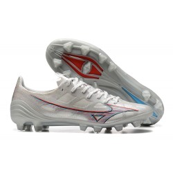 Mizuno Alpha Made In Japan FG Silver Blue Red Purple Low Men Football Boots