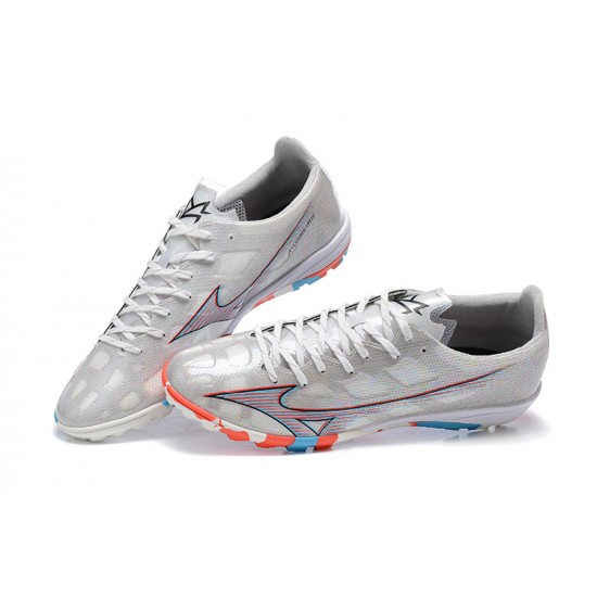 Mizuno Alpha Made In Japan TF Silver Orange Blue Low Men Football Boots