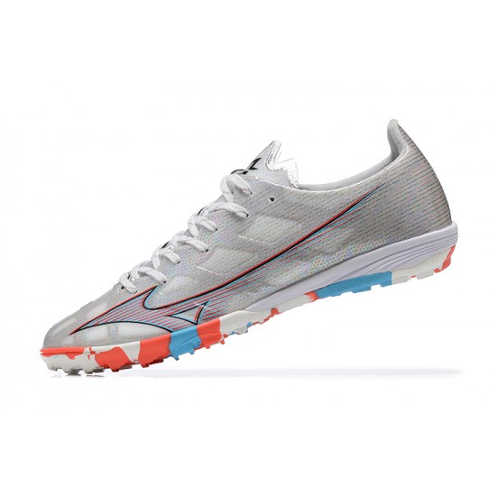 Mizuno Alpha Made In Japan TF Silver Orange Blue Low Men Football Boots