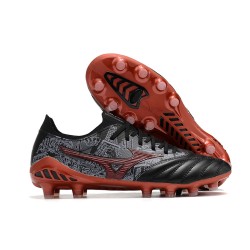 Mizuno Morelia Neo III Made In Japan AG Low Black Brown Men Football Boots 