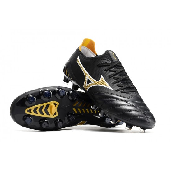 Mizuno Morelia Neo III Made In Japan AG Low Black Gold Men Football Boots