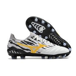 Mizuno Morelia Neo III Made In Japan AG Low Black White Men Football Boots 