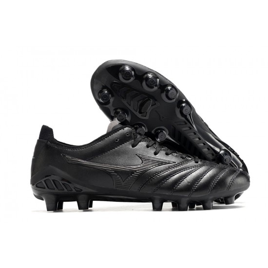 Mizuno Morelia Neo III Pro AG Low Black Men Football Boots