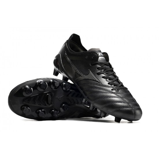 Mizuno Morelia Neo III Pro AG Low Black Men Football Boots