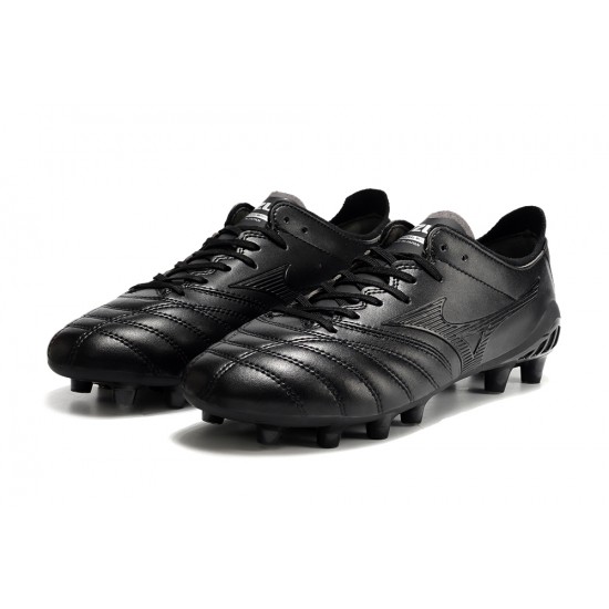 Mizuno Morelia Neo III Pro AG Low Black Men Football Boots