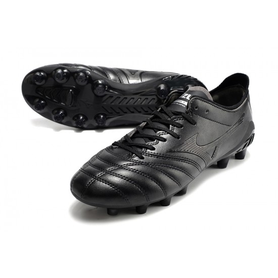 Mizuno Morelia Neo III Pro AG Low Black Men Football Boots