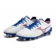 Mizuno Morelia Neo III Pro AG Low White Dark Blue Men Football Boots