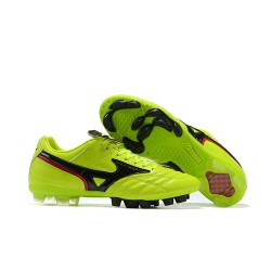 Mizuno Wave Cup Legend FG Light/Green Black Red Low Men Football Boots