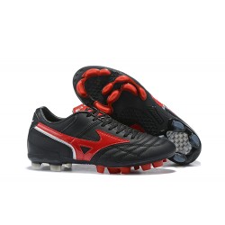 Mizuno Wave Cup Legend FG LightRed Black White Low Men Football Boots