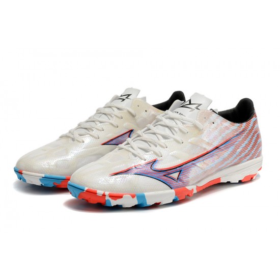 Mizuno Alpha Made In Japan Tf Low Beige Blue Red Men Football Boots