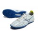 Mizuno Morelia Wave Cup Classic Tf Low White Blue Yellow Men Football Boots