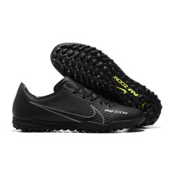 Nike Air Zoom Mercurial Vapor XV Academy TF Black Green Men Low Football Boots