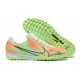 Nike Air Zoom Mercurial Vapor XV Academy TF Green Orange Men Low Football Boots
