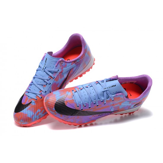 Nike Air Zoom Mercurial Vapor XV Academy TF Purple Pink Black Orange Men Low Football Boots