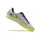 Nike Air Zoom Mercurial Vapor XV Academy TF Silver Green Yellow Men Low Football Boots