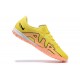 Nike Air Zoom Mercurial Vapor XV Academy TF Yellow Pink Men Low Football Boots