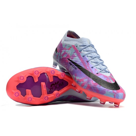 Nike Air Zoom Mercurial Vapor XV Elite AG Low Purple Grey Women/Men Football Boots