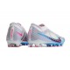 Nike Air Zoom Mercurial Vapor XV Elite AG Low White Blue Pink Women/Men Football Boots