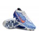 Nike Air Zoom Mercurial Vapor XV Elite AG Low White Blue Women/Men Football Boots