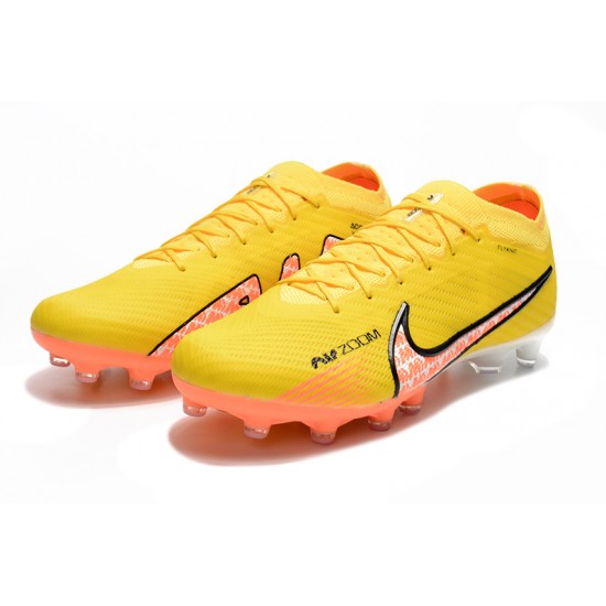 Nike Air Zoom Mercurial Vapor XV Elite AG Low Yellow Women/Men Football Boots