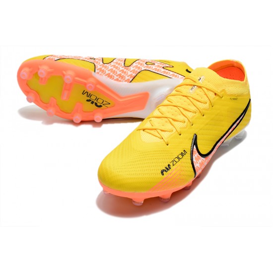 Nike Air Zoom Mercurial Vapor XV Elite AG Low Yellow Women/Men Football Boots