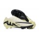 Nike Air Zoom Mercurial Vapor XV Elite FG Beige Black Men Low Football Boots