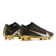 Nike Air Zoom Mercurial Vapor XV Elite FG Black Gold White Men Low Football Boots