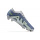 Nike Air Zoom Mercurial Vapor XV Elite FG Blue Gray Yellow Men Low Football Boots
