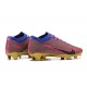 Nike Air Zoom Mercurial Vapor XV Elite FG Blue Pink Glod Men Low Football Boots