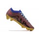 Nike Air Zoom Mercurial Vapor XV Elite FG Blue Pink Glod Men Low Football Boots