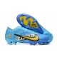 Nike Air Zoom Mercurial Vapor XV Elite FG Blue Yellow Men Low Football Boots