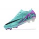 Nike Air Zoom Mercurial Vapor XV Elite FG Light/Green Purple Black Men Low Football Boots