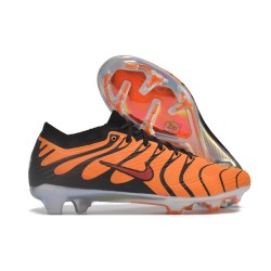 Nike Air Zoom Mercurial Vapor XV Elite FG Low Black Orange Women/Men Football Boots