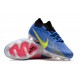 Nike Air Zoom Mercurial Vapor XV Elite FG Low Black Pink Blue Men Football Boots