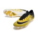 Nike Air Zoom Mercurial Vapor XV Elite FG Low Black White Yellow Women/Men Football Boots