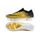 Nike Air Zoom Mercurial Vapor XV Elite FG Low Black White Yellow Women/Men Football Boots