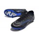 Nike Air Zoom Mercurial Vapor XV Elite FG Low Dark Blue Black Silver Women/Men Football Boots