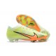 Nike Air Zoom Mercurial Vapor XV Elite FG Low Green Orange Men Football Boots