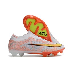 Nike Air Zoom Mercurial Vapor XV Elite FG Low Orange Yellow White Women/Men Football Boots