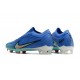 Nike Air Zoom Mercurial Vapor XV Elite FG Low Turqoise Blue Men Football Boots