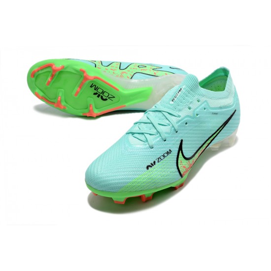 Nike Air Zoom Mercurial Vapor XV Elite FG Low Turqoise Green Men Football Boots