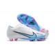 Nike Air Zoom Mercurial Vapor XV Elite FG White Blue Pink Men Low Football Boots