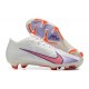 Nike Air Zoom Mercurial Vapor XV Elite FG White Purple Orange Men Low Football Boots