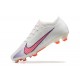 Nike Air Zoom Mercurial Vapor XV Elite FG White Purple Orange Men Low Football Boots