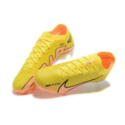 Nike Air Zoom Mercurial Vapor XV Elite FG Yellow Orange Men Low Football Boots