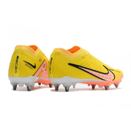 Nike Air Zoom Mercurial Vapor XV Elite SG Low Yellow Men Football Boots