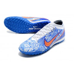 Nike Air Zoom Mercurial Vapor XV Elite TF Low Blue White Women/Men Football Boots
