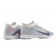 Nike Air Zoom Mercurial Vapor XV Elite TF Low Lilac White Men Football Boots