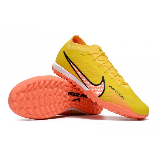 Nike Air Zoom Mercurial Vapor XV Elite TF Low Yellow Women/Men Football Boots