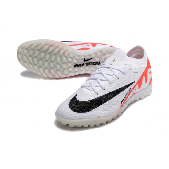 Nike Air Zoom Mercurial Vapor XV Elite TF Mid Black Red Women/Men Football Boots
